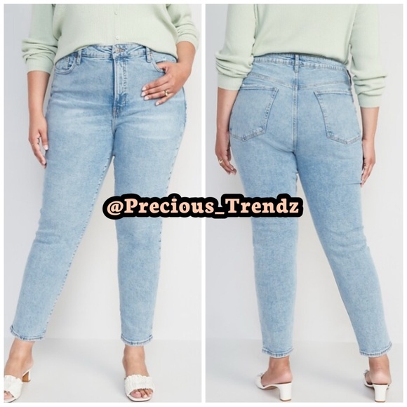 High-Waisted O.G. Straight Jeans Plus Size 22 - Picture 2 of 9